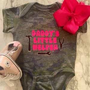 Daddy’s Little Helper Onesie